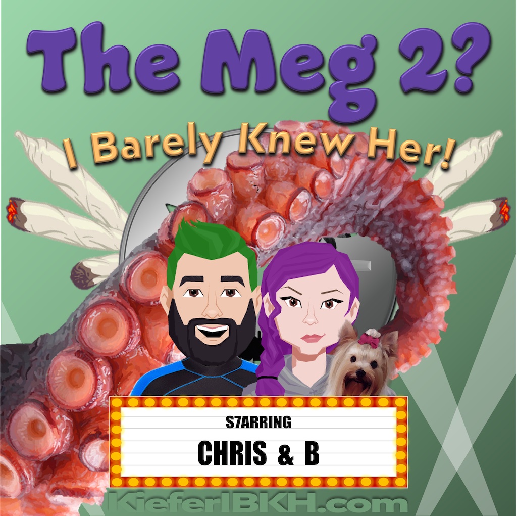 Movie and weed comedy podcast discussing the movie The Meg 2.